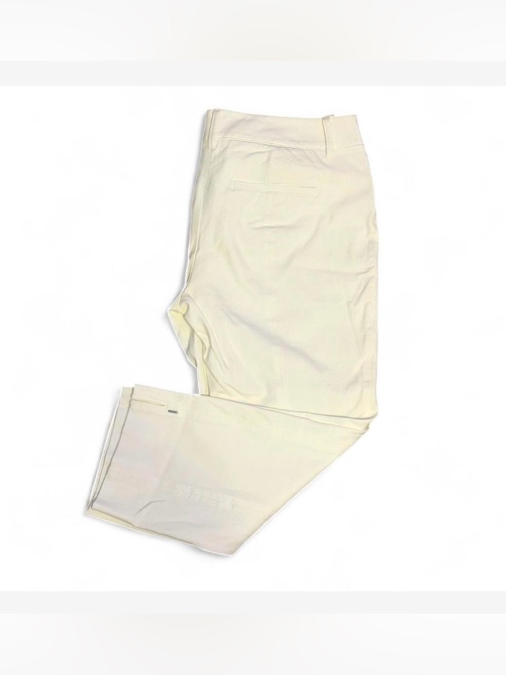 White House Black Market Womens Cream Pants
